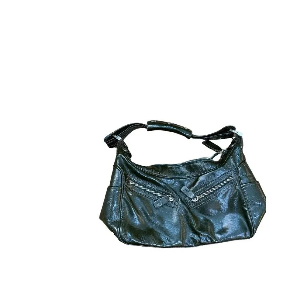 Tod's Women's Black Leather Shoulder Strap Hobo Bags